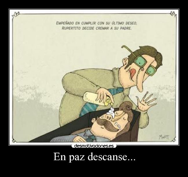 En paz descanse... - 