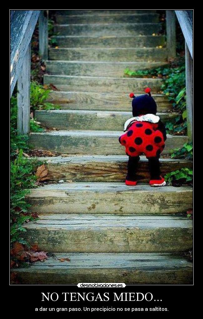 NO TENGAS MIEDO... -
