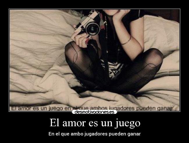 El amor es un juego - 