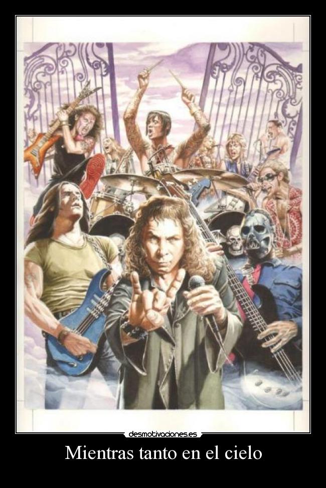 Mientras tanto en el cielo -