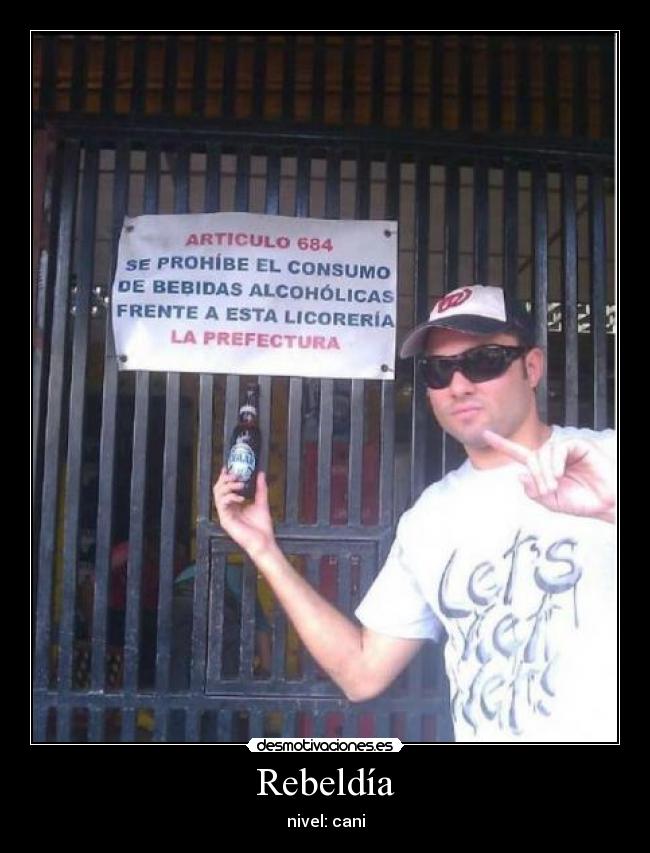 Rebeldía - nivel: cani