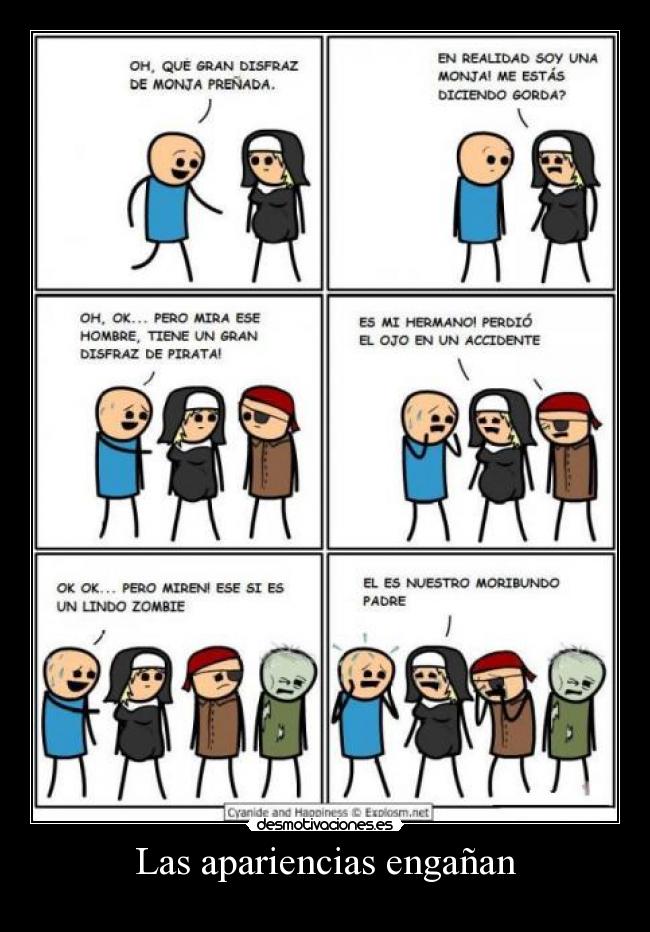 Las apariencias engañan -