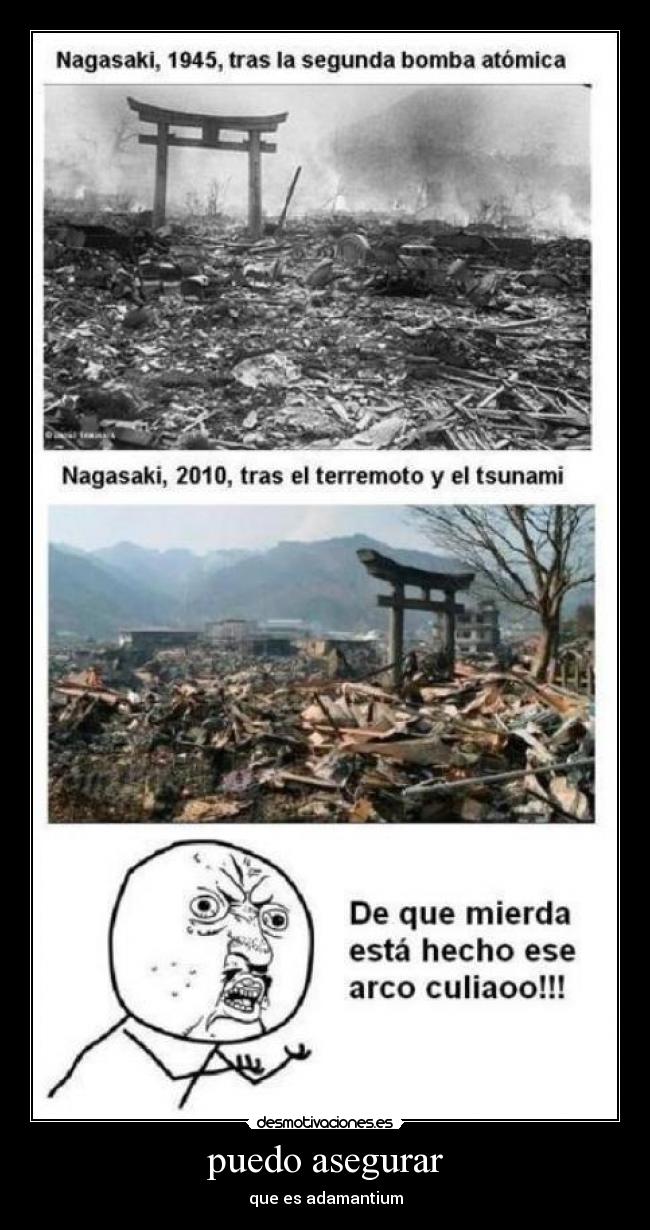 puedo asegurar - que es adamantium