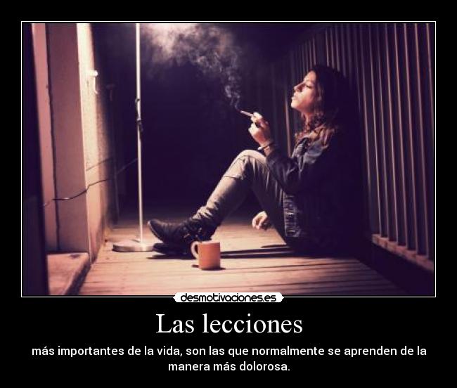 Las lecciones - 