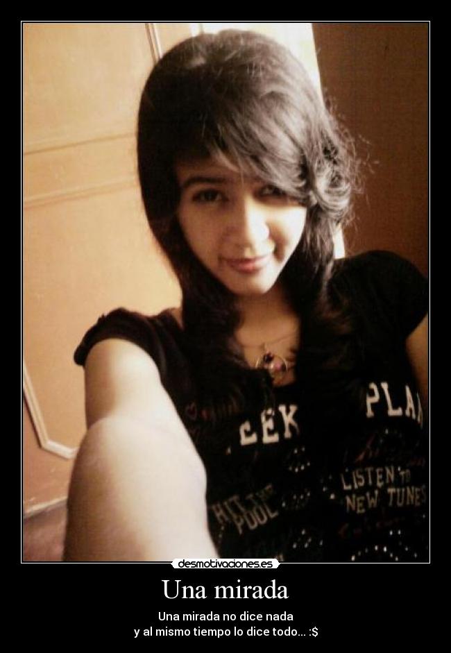 Una mirada -
