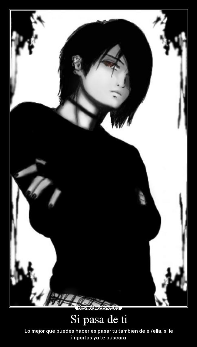 Si pasa de ti -
