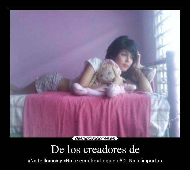 carteles los creadores desmotivaciones