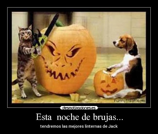 Esta noche de brujas... - tendremos las mejores linternas de Jack