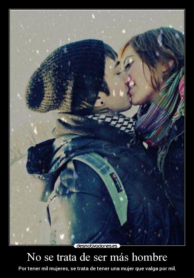 No se trata de ser más hombre -