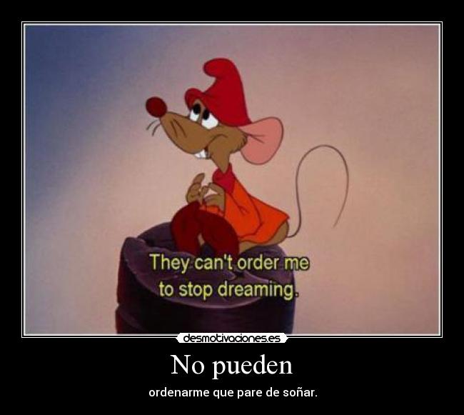 No pueden -