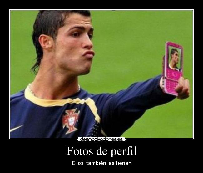 Fotos de perfil - Ellos también las tienen