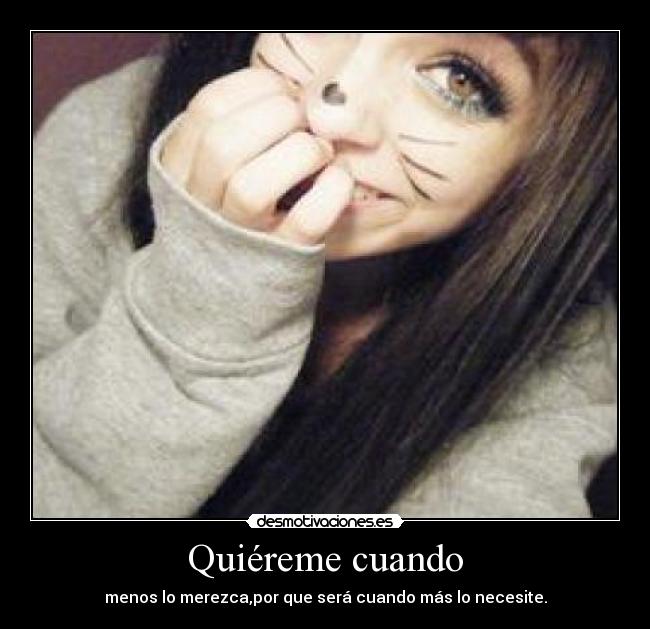 Quiéreme cuando - 