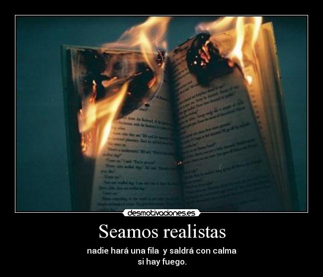 Seamos realistas -