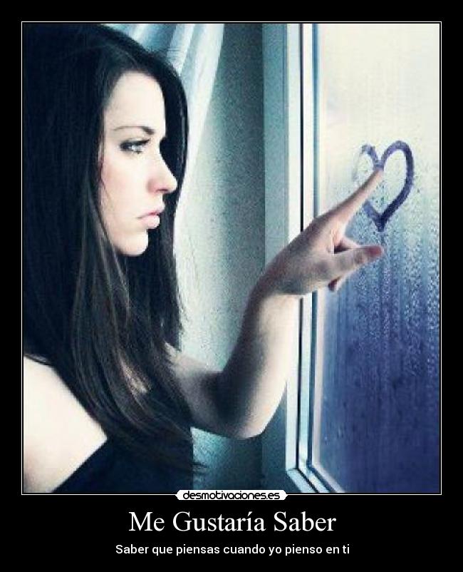 Me Gustaría Saber - 