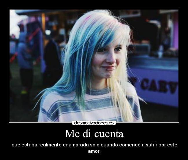 Me di cuenta - 