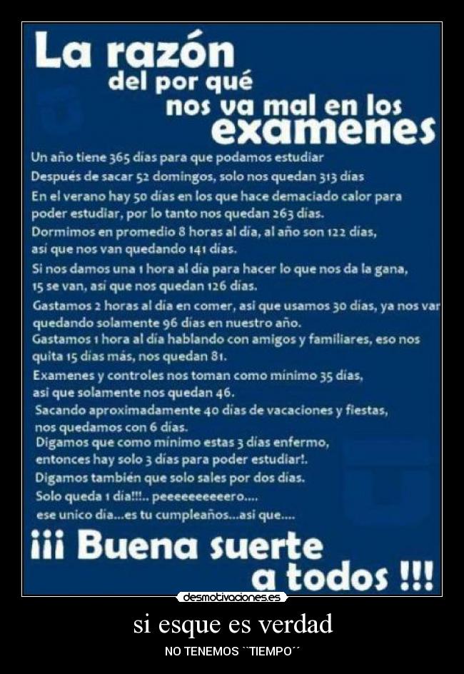 si esque es verdad -