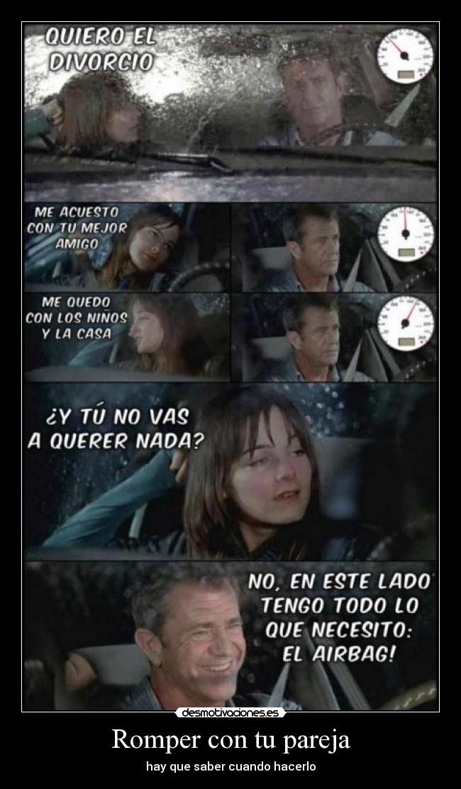 Romper con tu pareja - hay que saber cuando hacerlo