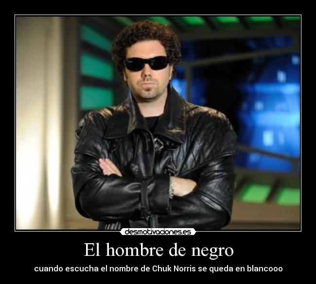 El hombre de negro -