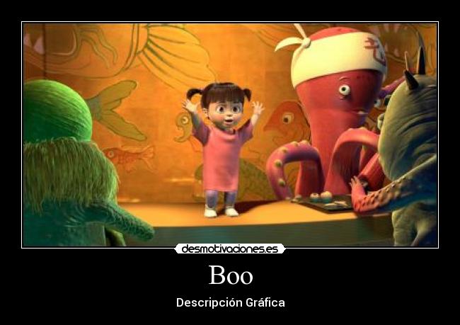 Boo - Descripción Gráfica