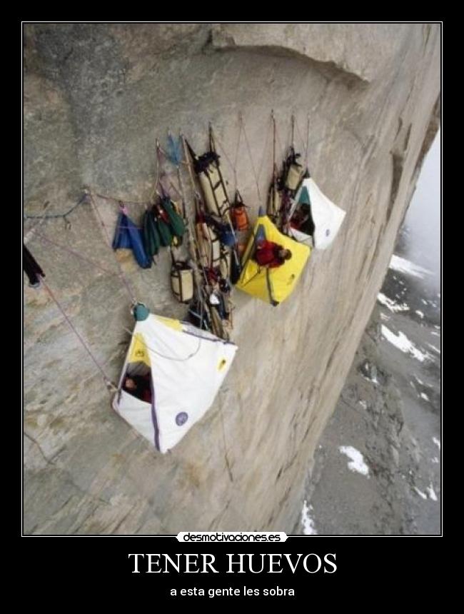 TENER HUEVOS - a esta gente les sobra