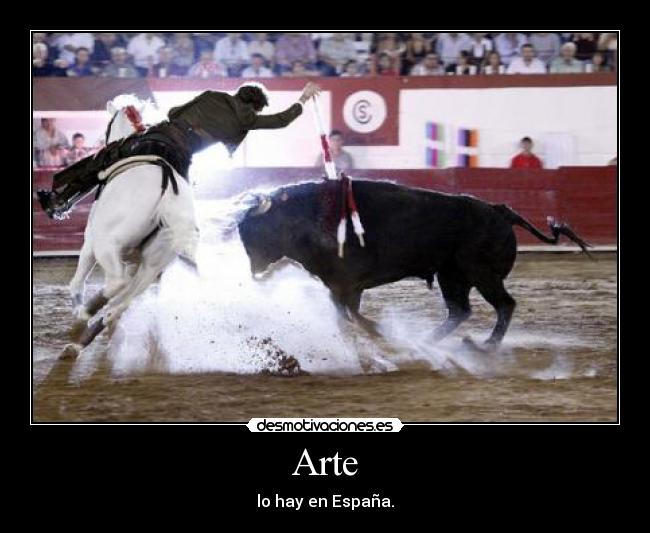 Arte - lo hay en España.