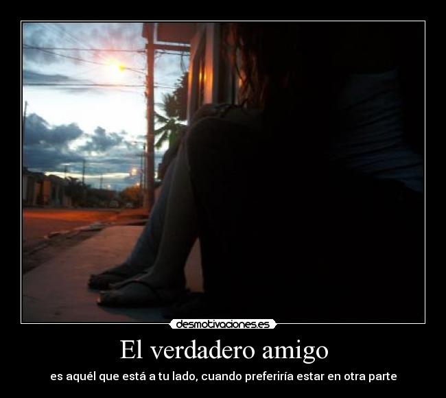 El verdadero amigo - 