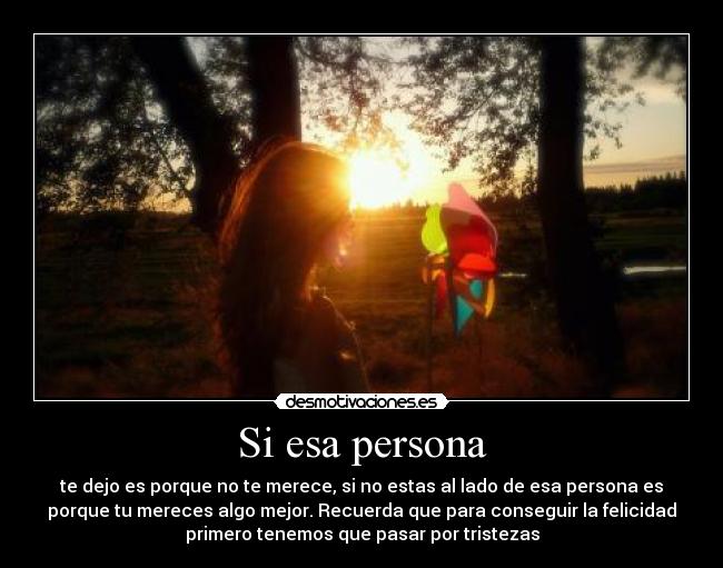 Si esa persona - 