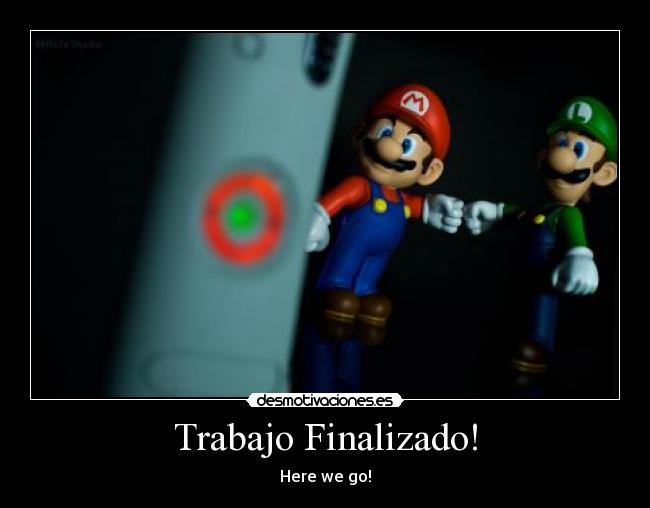 Trabajo Finalizado! - 