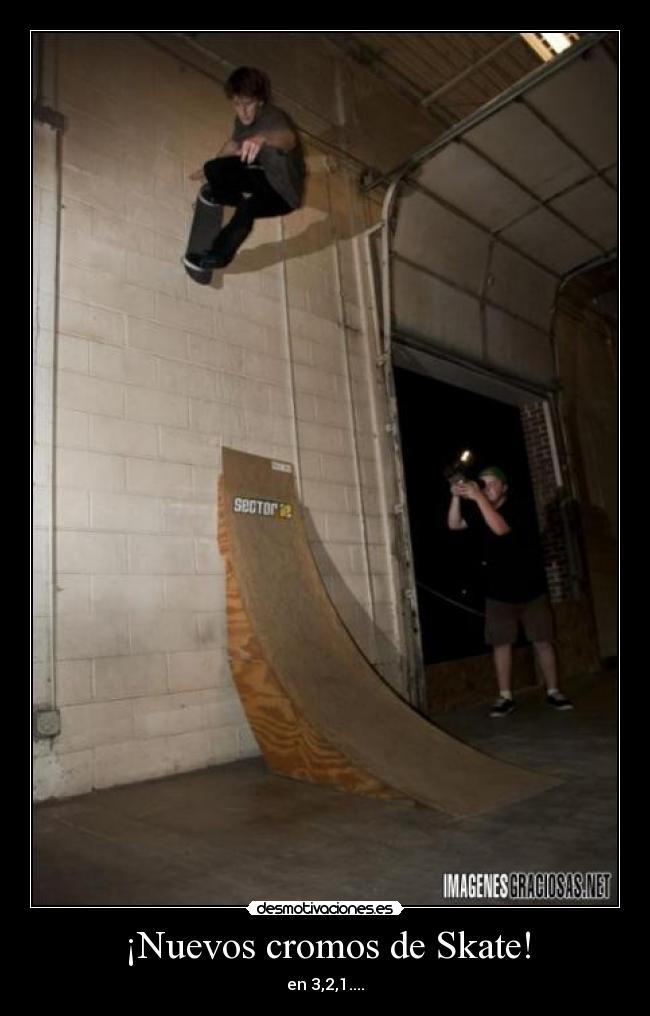 ¡Nuevos cromos de Skate! - en 3,2,1....
