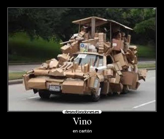 Vino - en cartón