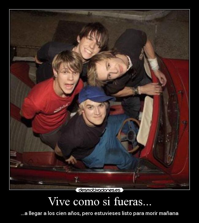 carteles dougie danny harry tom vive vida desmotivaciones