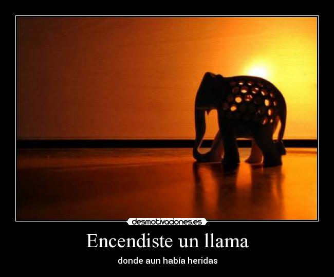 Encendiste un llama - 