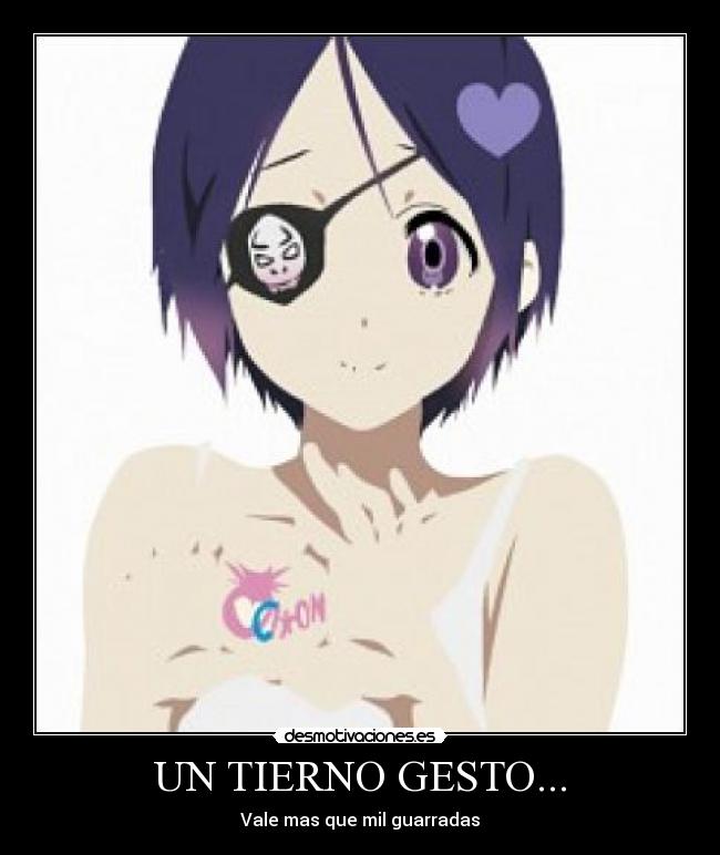 UN TIERNO GESTO... - Vale mas que mil guarradas