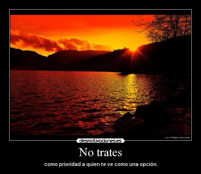 No trates - 