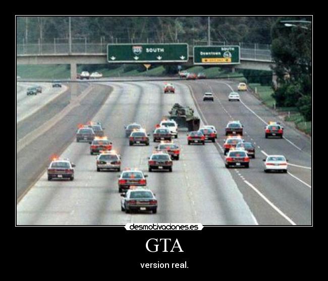 GTA - version real.