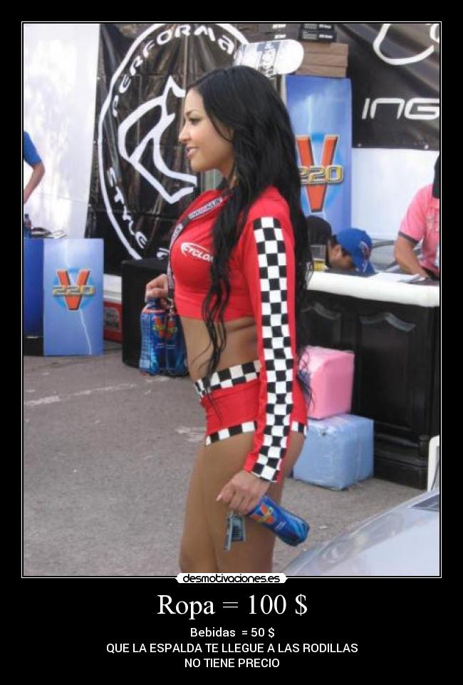 Ropa = 100 $ -