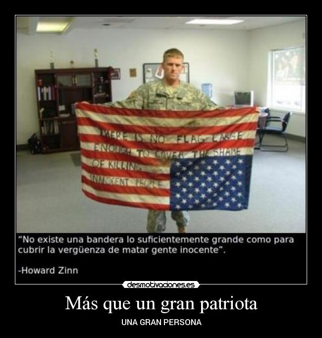 Más que un gran patriota -