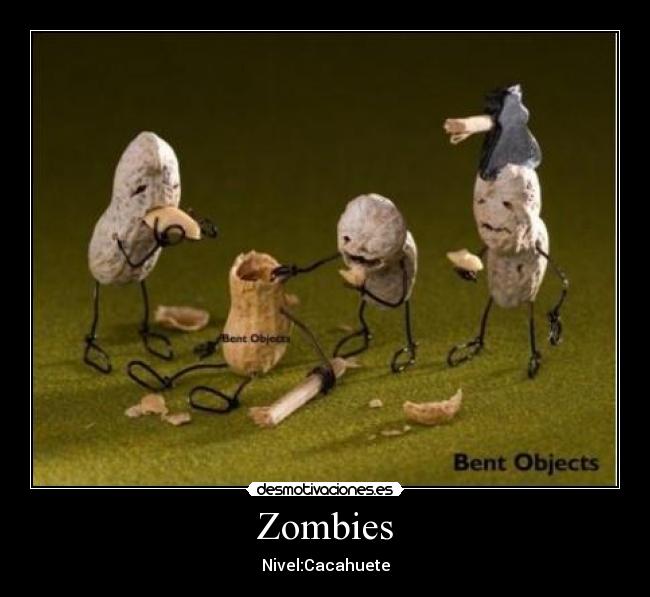 Zombies - Nivel:Cacahuete