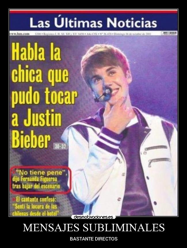 MENSAJES SUBLIMINALES - 