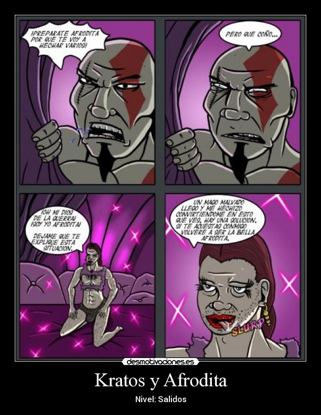 Kratos y Afrodita - 