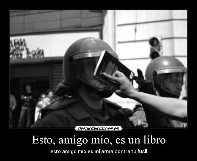 Esto, amigo mío, es un libro -
