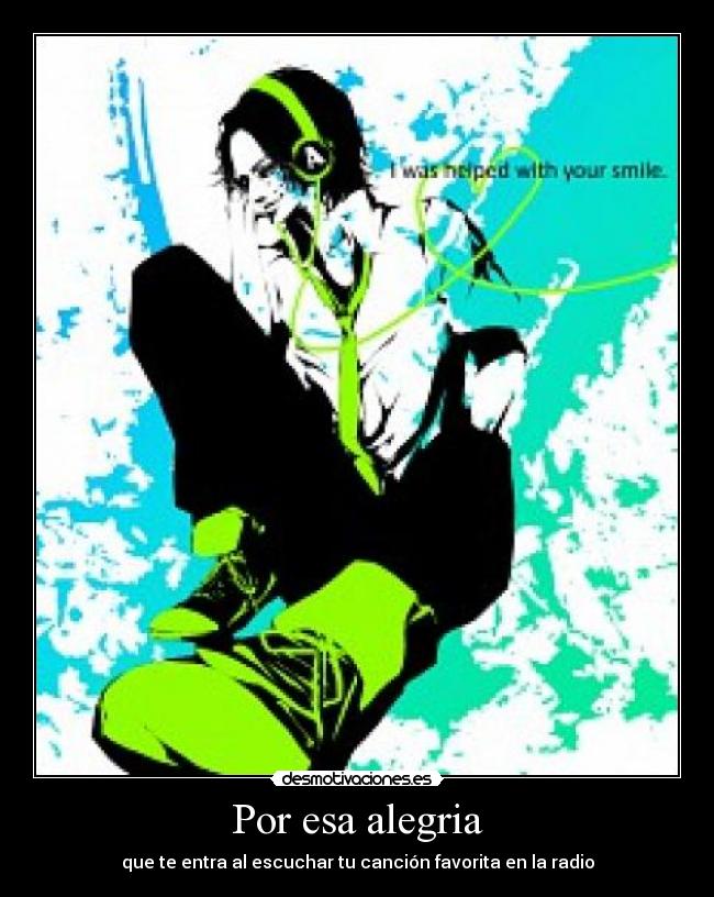 Por esa alegria - 