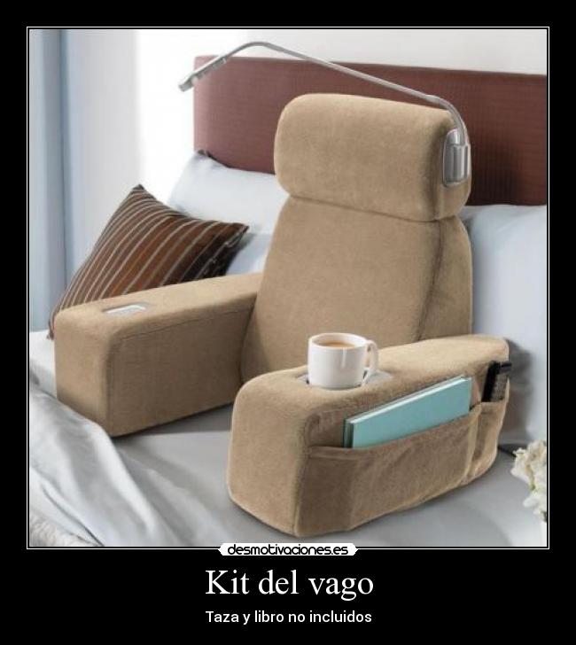 Kit del vago - Taza y libro no incluidos