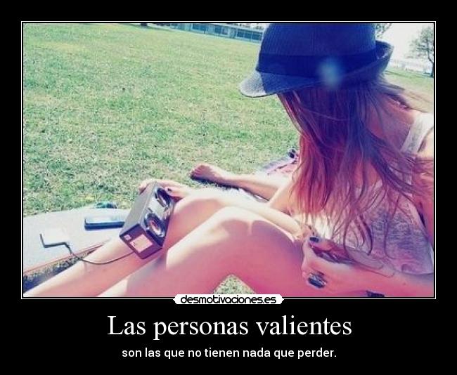Las personas valientes - 