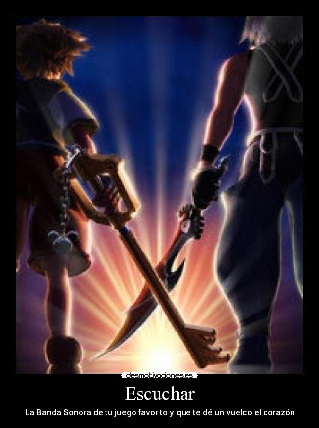 Escuchar - La Banda Sonora de tu juego favorito y que te dé un vuelco el corazón