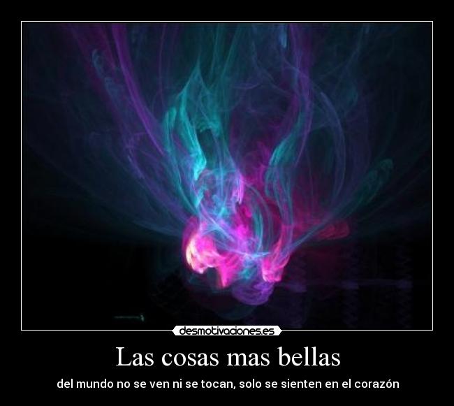 Las cosas mas bellas - 
