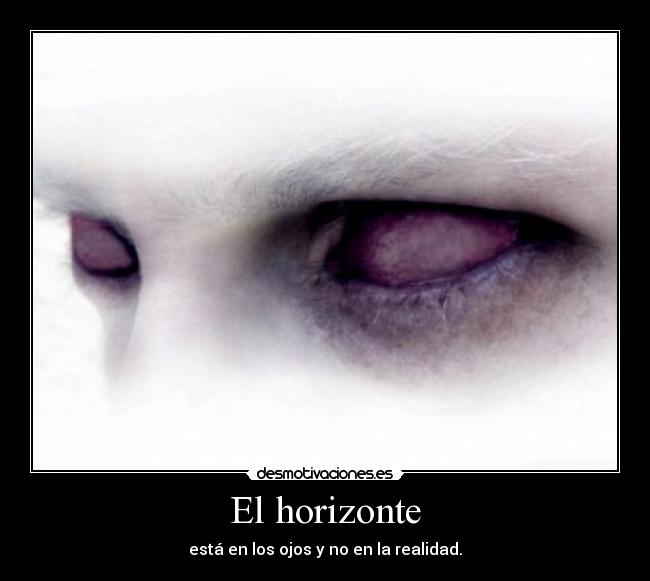 El horizonte -