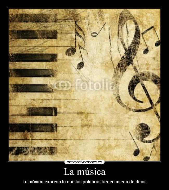 La música - 