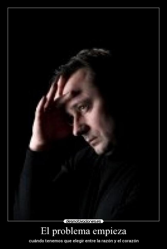 El problema empieza -