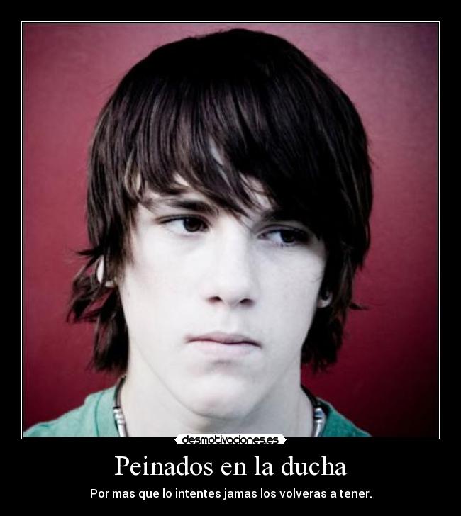 Peinados en la ducha - 